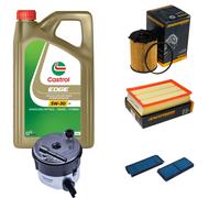 DENCKERMANN Controllo Set 5L CASTROL EDGE 5W-30 C3 Per Mazda 3 1.6 DI Turbo