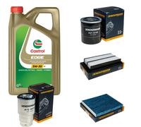 DENCKERMANN Controllo Set 5L CASTROL EDGE 5W-30 C3 Per Mazda 6 Station Wagon