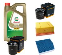 DENCKERMANN Controllo Set 5L CASTROL EDGE 5W-30 C3 Per Mercedes-Benz