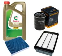 DENCKERMANN Controllo Set 5L CASTROL EDGE 5W-30 C3 Per Mitsubishi ASX 2.0i