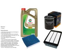 DENCKERMANN Controllo set 5L CASTROL EDGE 5W-30 C3 per Mitsubishi Lancer