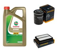 DENCKERMANN Controllo Set 5L CASTROL EDGE 5W-30 C3 Per Mitsubishi Outlander