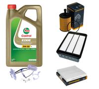 DENCKERMANN Controllo Set 5L CASTROL EDGE 5W-30 C3 Per Mitsubishi Outlander