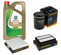 DENCKERMANN Controllo Set 5L CASTROL EDGE 5W-30 C3 Per Mitsubishi Outlander