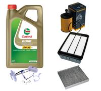 DENCKERMANN Controllo Set 5L CASTROL EDGE 5W-30 C3 Per Mitsubishi Outlander
