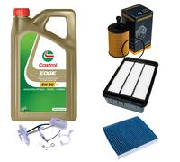 DENCKERMANN Controllo Set 5L CASTROL EDGE 5W-30 C3 Per Mitsubishi Outlander