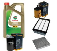DENCKERMANN Controllo Set 5L CASTROL EDGE 5W-30 C3 Per Mitsubishi Outlander