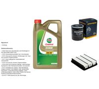 Denckermann Controllo Set 5L castrol edge 5W-30 C3 per Mitsubishi Spaziale