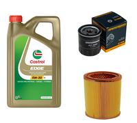 DENCKERMANN Controllo Set 5L CASTROL EDGE 5W-30 C3 Per Nissan Micra II 1.5 D