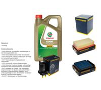 DENCKERMANN Controllo set 5L CASTROL EDGE 5W-30 C3 per Nissan Micra III 1.5