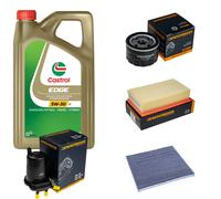 DENCKERMANN Controllo Set 5L CASTROL EDGE 5W-30 C3 Per Nissan Micra III 1.5