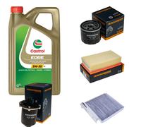 DENCKERMANN Controllo Set 5L CASTROL EDGE 5W-30 C3 Per Nissan NV200 Evalia