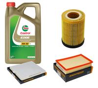 DENCKERMANN Controllo Set 5L CASTROL EDGE 5W-30 C3 Per Opel Agila (A) 1.0
