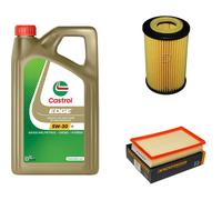 DENCKERMANN Controllo Set 5L CASTROL EDGE 5W-30 C3 Per Opel Agila (A) 1.0