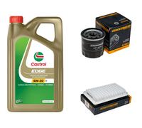 DENCKERMANN Controllo Set 5L CASTROL EDGE 5W-30 C3 Per Opel Agila (B) 1.2