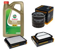 DENCKERMANN Controllo Set 5L CASTROL EDGE 5W-30 C3 Per Opel Antara 2.4