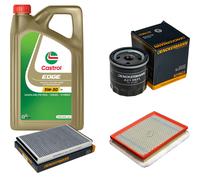 DENCKERMANN Controllo Set 5L CASTROL EDGE 5W-30 C3 Per Opel Astra H Kasten