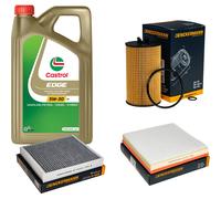 DENCKERMANN Controllo Set 5L CASTROL EDGE 5W-30 C3 Per Opel Astra J Caravan