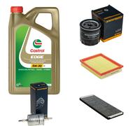 DENCKERMANN Controllo Set 5L CASTROL EDGE 5W-30 C3 Per Opel Combo 1.4 1.2
