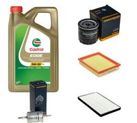 DENCKERMANN Controllo Set 5L CASTROL EDGE 5W-30 C3 Per Opel Combo 1.4 1.2