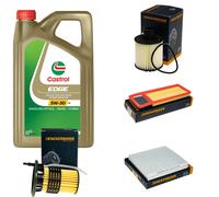 DENCKERMANN Controllo Set 5L CASTROL EDGE 5W-30 C3 Per Opel Combo