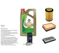 Denckermann Controllo Set 5L castrol edge 5W-30 C3 per Opel Corsa C .