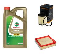 DENCKERMANN Controllo Set 5L CASTROL EDGE 5W-30 C3 Per Opel Corsa E
