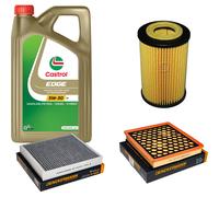 DENCKERMANN Controllo Set 5L CASTROL EDGE 5W-30 C3 Per Opel Insignia A