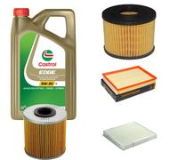 DENCKERMANN Controllo Set 5L CASTROL EDGE 5W-30 C3 Per Opel Meriva