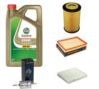 DENCKERMANN Controllo Set 5L CASTROL EDGE 5W-30 C3 Per Opel Meriva