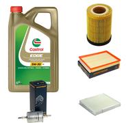 DENCKERMANN Controllo Set 5L CASTROL EDGE 5W-30 C3 Per Opel Meriva