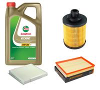 DENCKERMANN Controllo Set 5L CASTROL EDGE 5W-30 C3 Per Opel Meriva