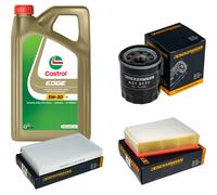 DENCKERMANN Controllo Set 5L CASTROL EDGE 5W-30 C3 Per Renault Fluence 2.0