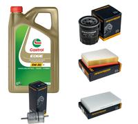 DENCKERMANN Controllo Set 5L CASTROL EDGE 5W-30 C3 Per Renault Fluence 2.0