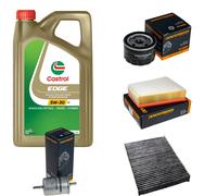 DENCKERMANN Controllo Set 5L CASTROL EDGE 5W-30 C3 Per Renault Grand Scénic