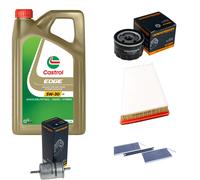 DENCKERMANN Controllo Set 5L CASTROL EDGE 5W-30 C3 Per Renault Kangoo/Grand