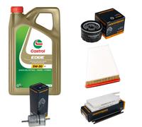 DENCKERMANN Controllo Set 5L CASTROL EDGE 5W-30 C3 Per Renault Kangoo/Grand