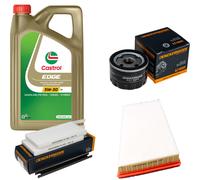 DENCKERMANN Controllo Set 5L CASTROL EDGE 5W-30 C3 Per Renault Kangoo/Grand