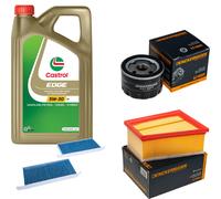 DENCKERMANN Controllo Set 5L CASTROL EDGE 5W-30 C3 Per Renault Laguna III