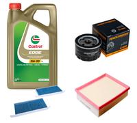 DENCKERMANN Controllo Set 5L CASTROL EDGE 5W-30 C3 Per Renault Laguna III