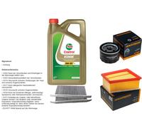 DENCKERMANN Controllo set 5L CASTROL EDGE 5W-30 C3 per Renault Laguna III
