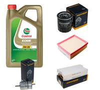 DENCKERMANN Controllo Set 5L CASTROL EDGE 5W-30 C3 Per Renault Laguna III