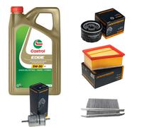 DENCKERMANN Controllo Set 5L CASTROL EDGE 5W-30 C3 Per Renault Laguna III