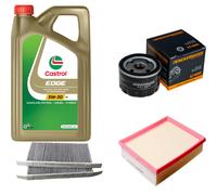 DENCKERMANN Controllo Set 5L CASTROL EDGE 5W-30 C3 Per Renault Laguna III