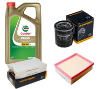 DENCKERMANN Controllo Set 5L CASTROL EDGE 5W-30 C3 Per Renault Laguna III