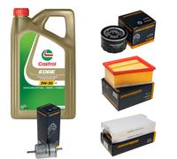DENCKERMANN Controllo Set 5L CASTROL EDGE 5W-30 C3 Per Renault Laguna III
