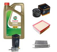 DENCKERMANN Controllo Set 5L CASTROL EDGE 5W-30 C3 Per Renault Laguna III