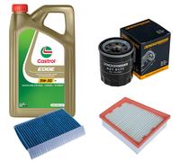 DENCKERMANN Controllo Set 5L CASTROL EDGE 5W-30 C3 Per Renault Megane III