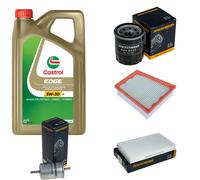 DENCKERMANN Controllo Set 5L CASTROL EDGE 5W-30 C3 Per Renault Megane III