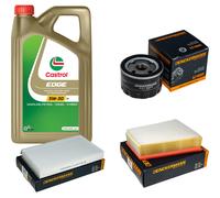DENCKERMANN Controllo Set 5L CASTROL EDGE 5W-30 C3 Per Renault Megane III